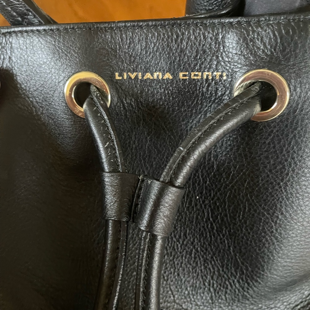 Liviana Conti black bag. Excellent condition - Picture 5 of 10